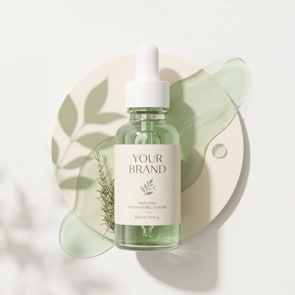Botanical serum developed from a plant extract