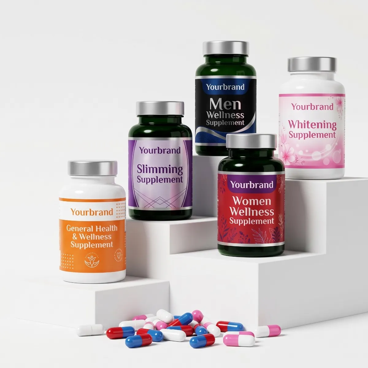 Oral supplement bottle